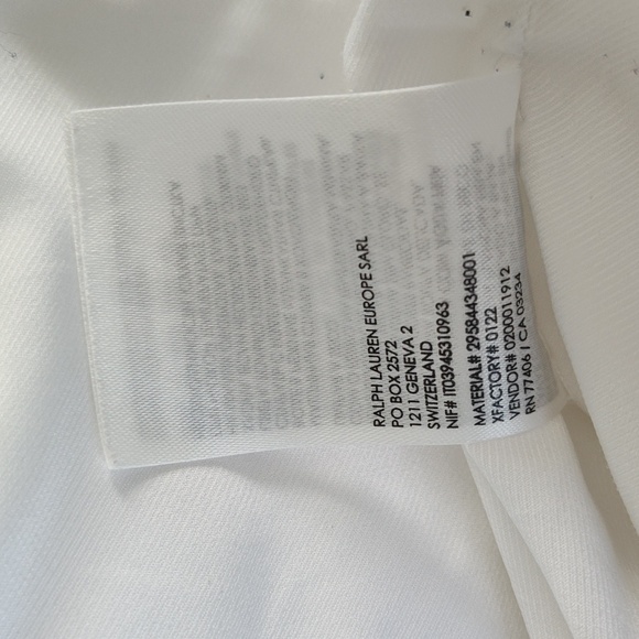 Club Monaco Classic White Linen Blend Jacket Large - Picture 9 of 9